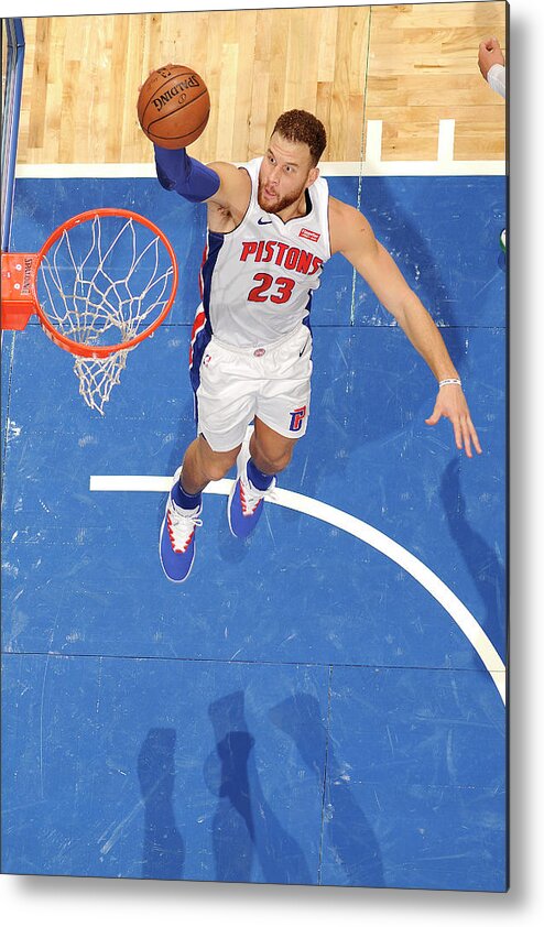 Blake Griffin Metal Print featuring the photograph Blake Griffin by Fernando Medina