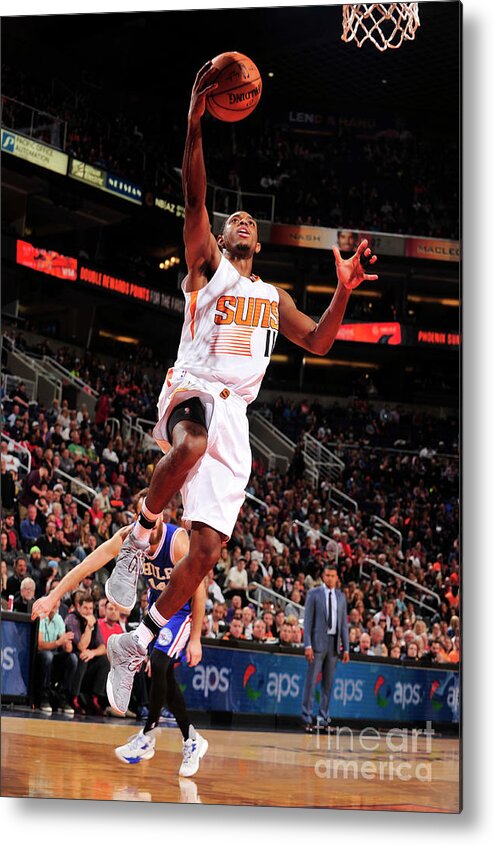 Brandon Knight Metal Print featuring the photograph Brandon Knight by Barry Gossage