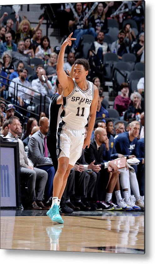 Playoffs Metal Print featuring the photograph Bryn Forbes by Mark Sobhani Playoffs Metal Print featuring the photograph Bryn Forbes by Mark Sobhani