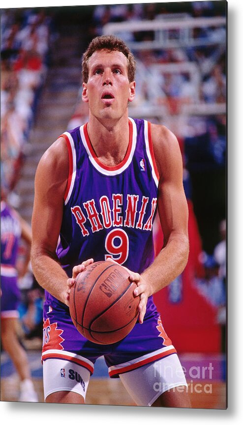Nba Pro Basketball Metal Print featuring the photograph Dan Majerle by Rocky Widner
