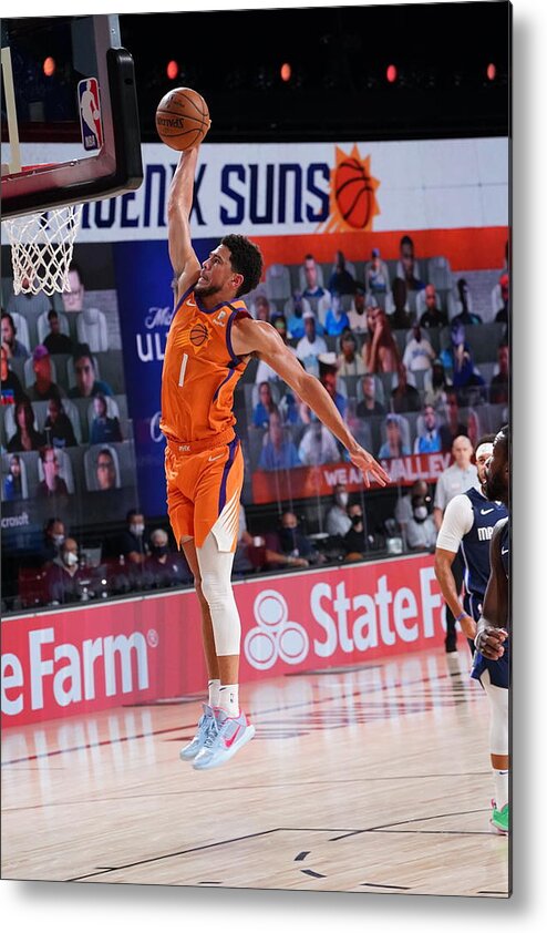 Devin Booker Metal Print featuring the photograph Devin Booker by Jesse D. Garrabrant