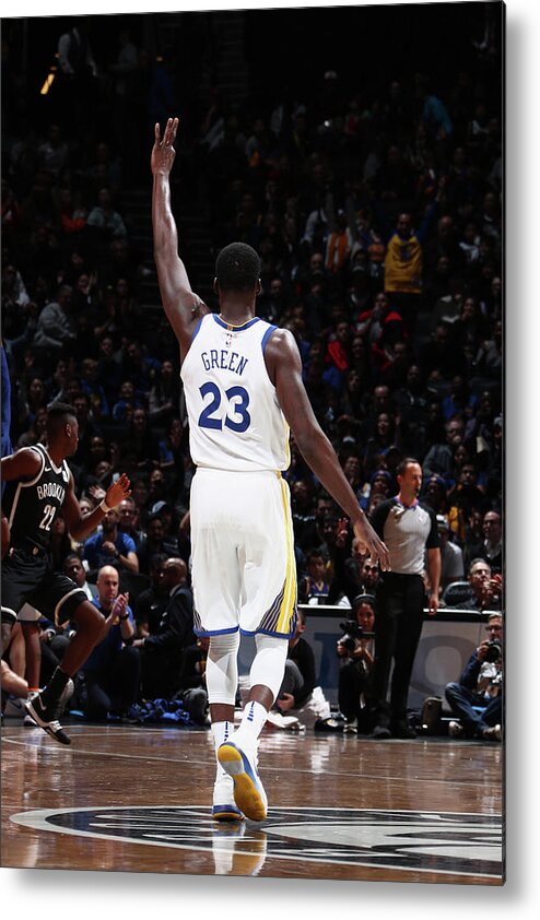 Nba Pro Basketball Metal Print featuring the photograph Draymond Green by Nathaniel S. Butler