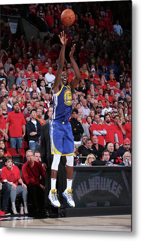 Draymond Green Metal Print featuring the photograph Draymond Green by Sam Forencich