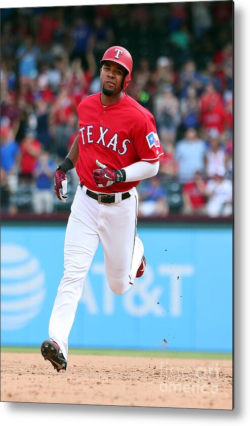 People Metal Print featuring the photograph Elvis Andrus by Richard Rodriguez