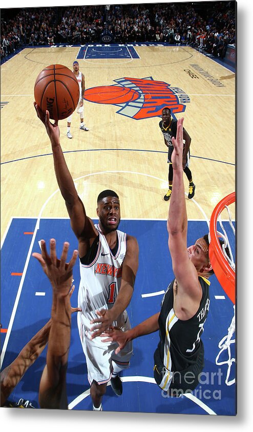 Emmanuel Mudiay Metal Print featuring the photograph Emmanuel Mudiay #1 by Nathaniel S. Butler