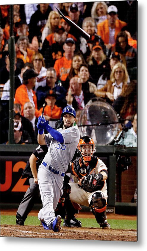 San Francisco Metal Print featuring the photograph Eric Hosmer by Thearon W. Henderson