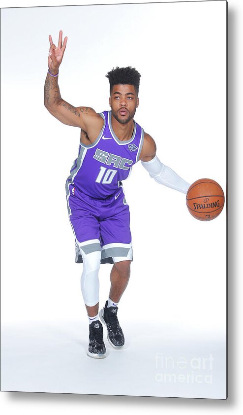 Media Day Metal Print featuring the photograph Frank Mason by Rocky Widner