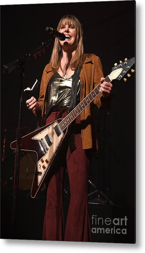 Singer Metal Print featuring the photograph Grace Potter #1 by Concert Photos