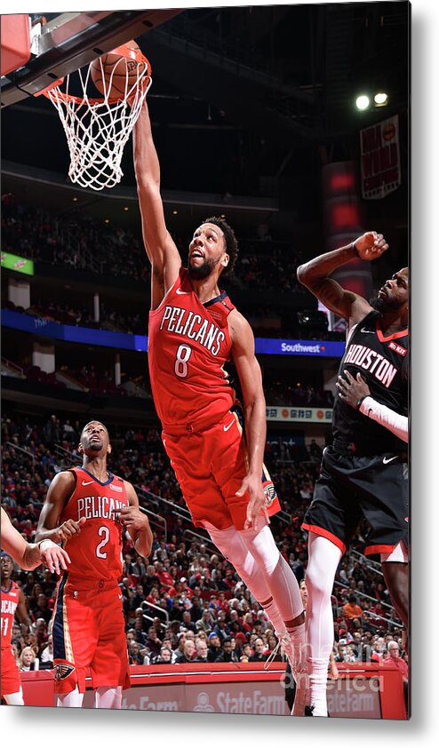 Nba Pro Basketball Metal Print featuring the photograph Jahlil Okafor by Bill Baptist