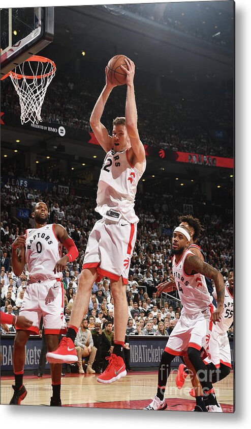 Jakob Poeltl Metal Print featuring the photograph Jakob Poeltl #1 by Ron Turenne