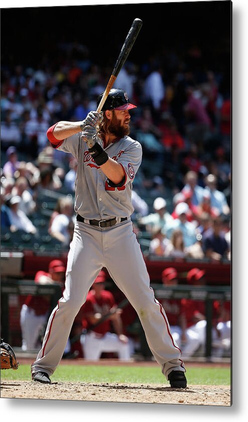 American League Baseball Metal Print featuring the photograph Jayson Werth by Christian Petersen