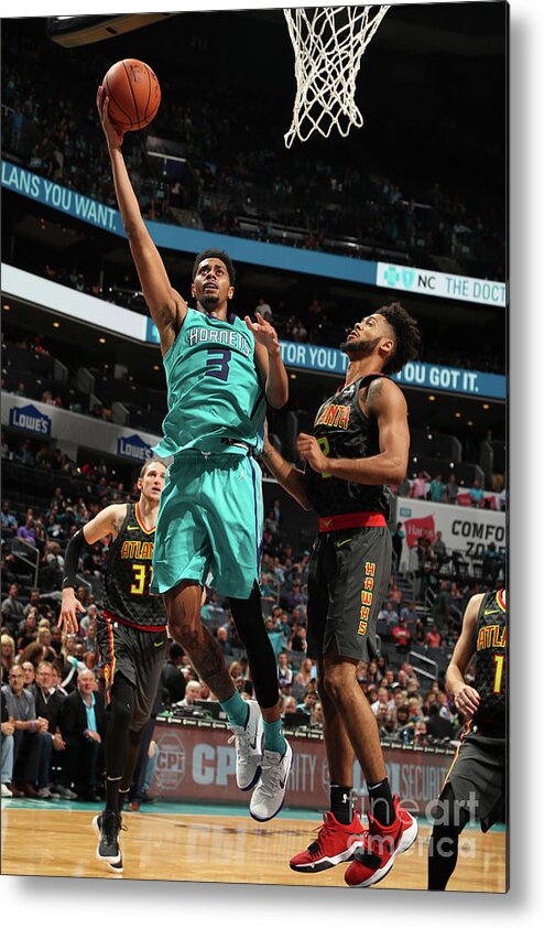 Nba Pro Basketball Metal Print featuring the photograph Jeremy Lamb by Kent Smith