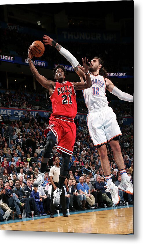 Jimmy Butler Metal Print featuring the photograph Jimmy Butler #1 by Layne Murdoch