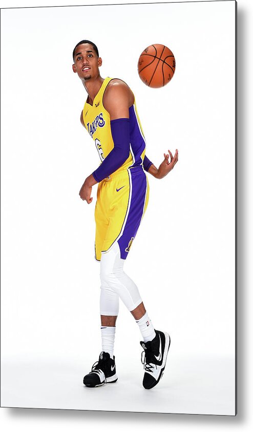 Media Day Metal Print featuring the photograph Jordan Clarkson by Andrew D. Bernstein