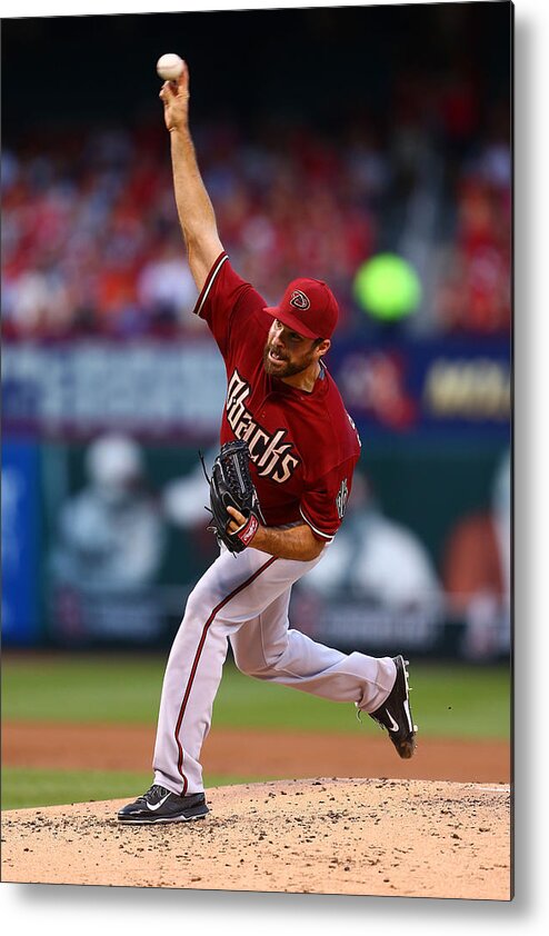 Second Inning Metal Print featuring the photograph Josh Collmenter #1 by Dilip Vishwanat