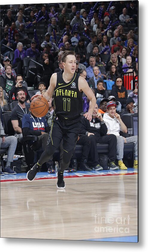 Nba Pro Basketball Metal Print featuring the photograph Josh Magette by Rocky Widner