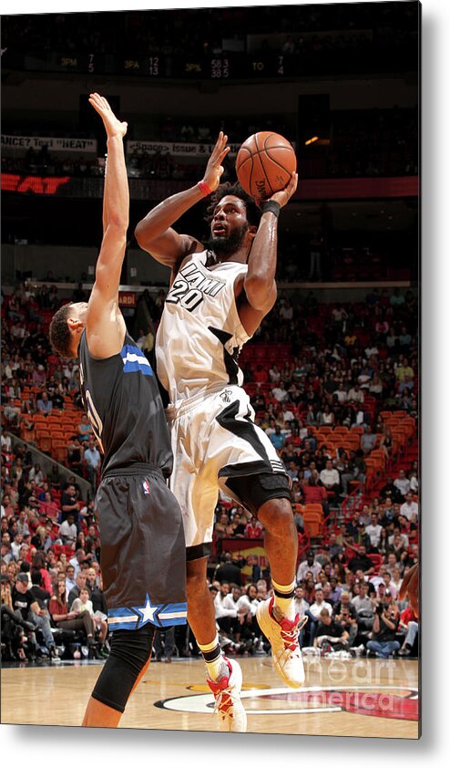 Justise Winslow Metal Print featuring the photograph Justise Winslow by Oscar Baldizon