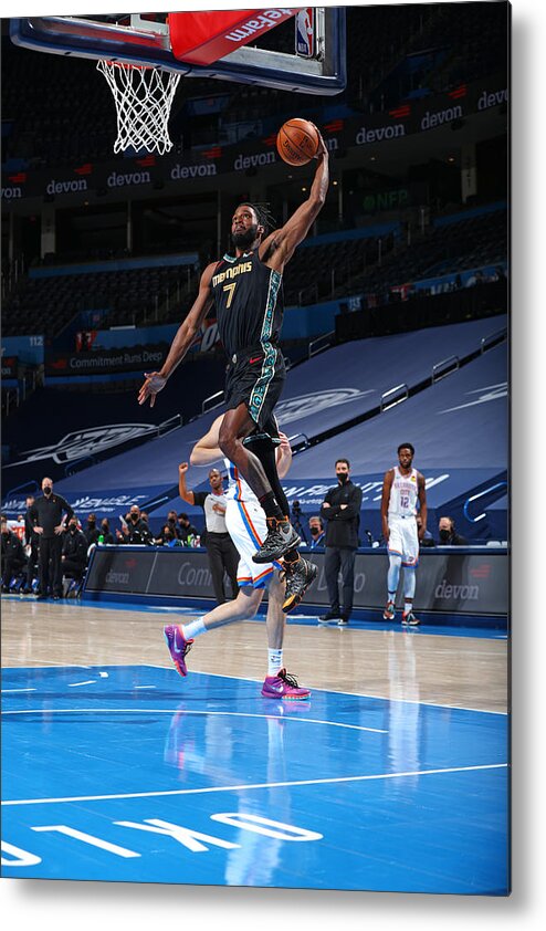 Justise Winslow Metal Print featuring the photograph Justise Winslow by Zach Beeker