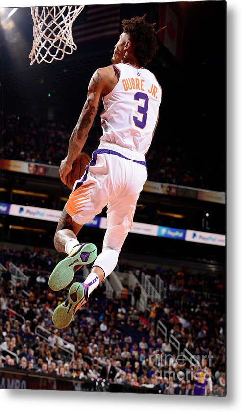 Kelly Oubre Jr Metal Print featuring the photograph Kelly Oubre #1 by Barry Gossage