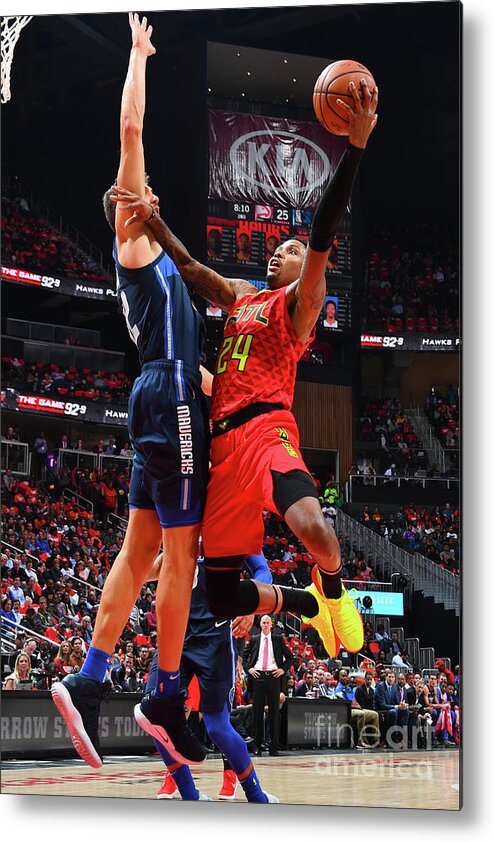 Kent Bazemore Metal Print featuring the photograph Kent Bazemore #1 by Scott Cunningham