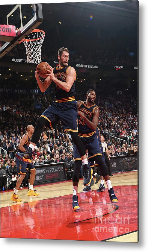 Kevin Love Metal Print featuring the photograph Kevin Love #1 by Ron Turenne