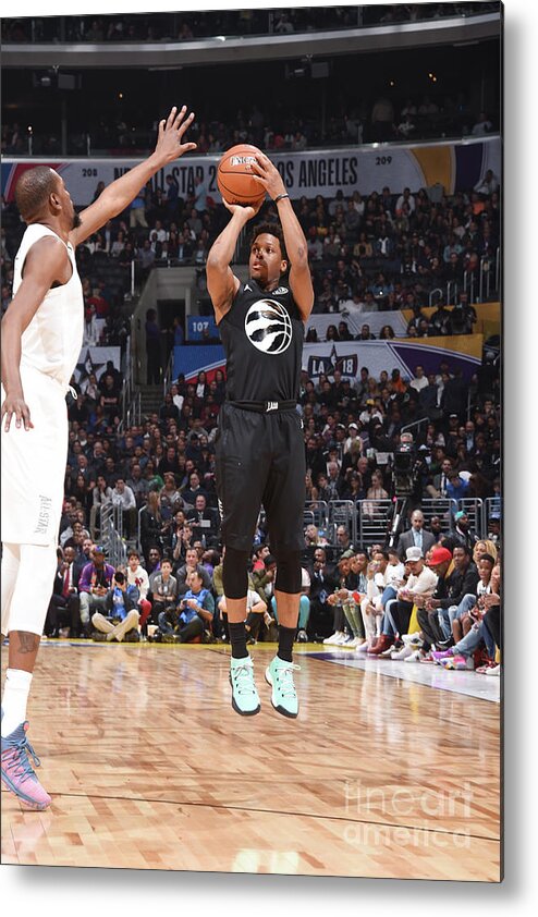 Kyle Lowry Metal Print featuring the photograph Kyle Lowry by Andrew D. Bernstein
