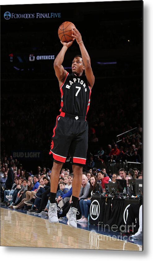 Nba Pro Basketball Metal Print featuring the photograph Kyle Lowry by Nathaniel S. Butler