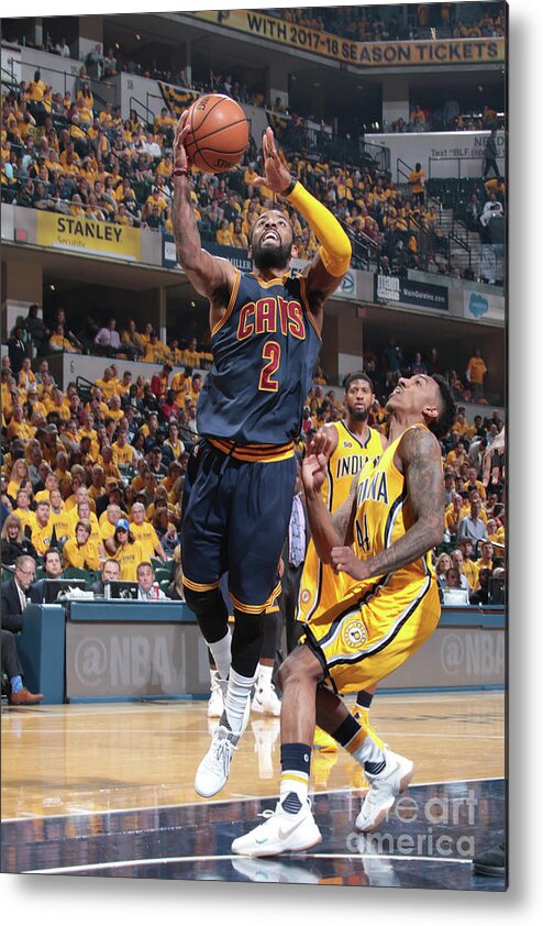 Playoffs Metal Print featuring the photograph Kyrie Irving by Ron Hoskins
