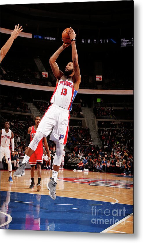 Nba Pro Basketball Metal Print featuring the photograph Marcus Morris by Brian Sevald