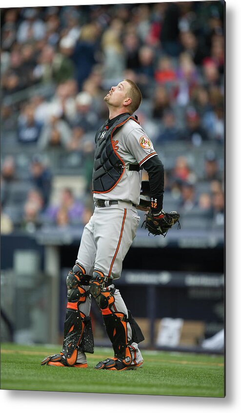 East Metal Print featuring the photograph Matt Wieters by Rob Tringali