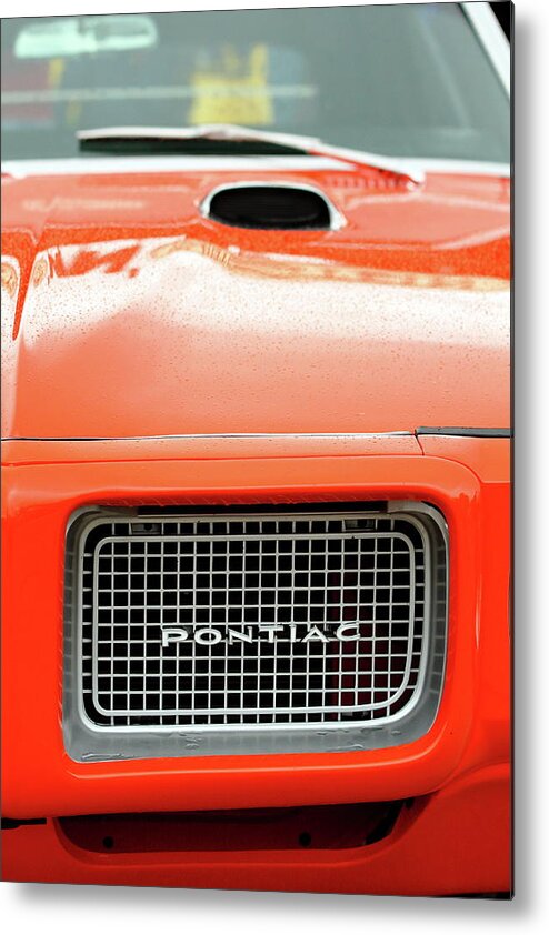 Pontiac Gto Metal Print featuring the photograph Ooooo Orange by Lens Art Photography By Larry Trager