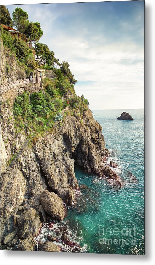 Cinque Terre Metal Print featuring the photograph Porto Roca #1 by Becqi Sherman