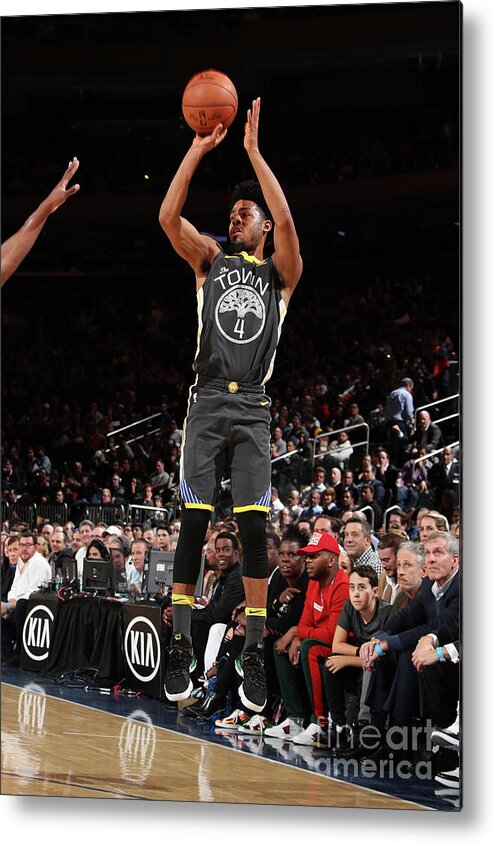 Nba Pro Basketball Metal Print featuring the photograph Quinn Cook by Nathaniel S. Butler