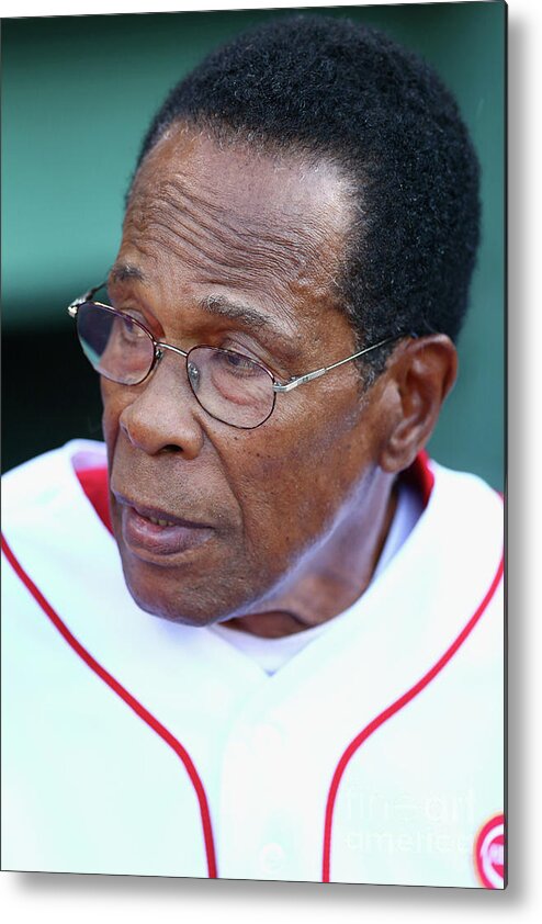 People Metal Print featuring the photograph Rod Carew #1 by Maddie Meyer