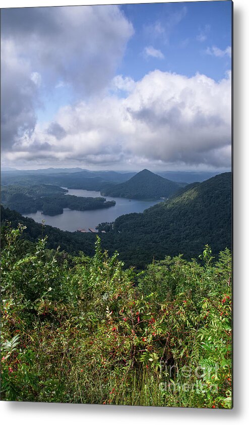 Lake Ocoee Metal Print featuring the photograph Scenic Overlook 10 #1 by Phil Perkins