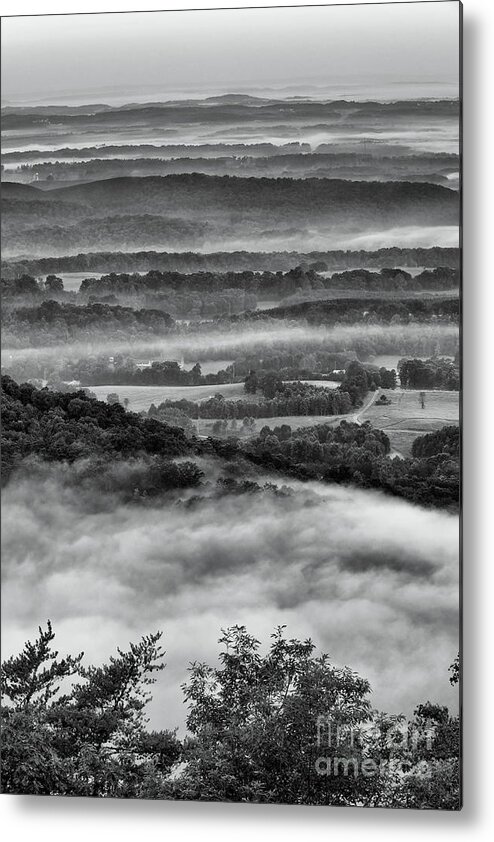 Tennessee Metal Print featuring the photograph Scenic Overlook 13 #1 by Phil Perkins
