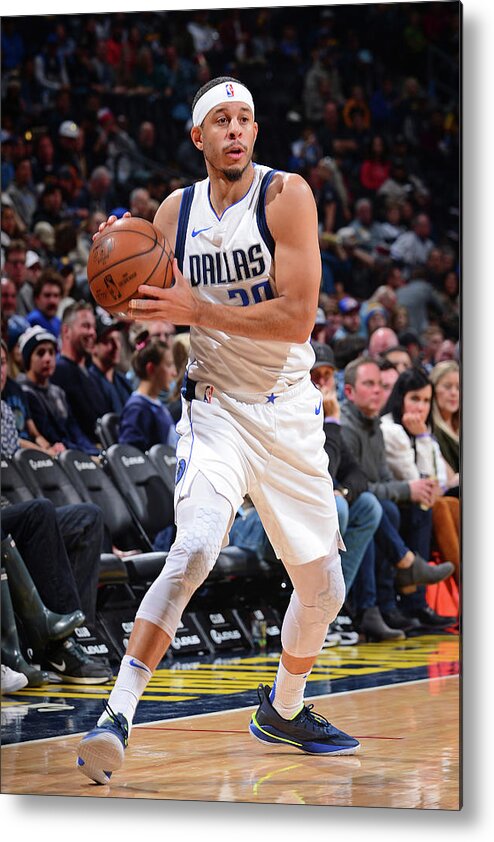 Nba Pro Basketball Metal Print featuring the photograph Seth Curry by Bart Young
