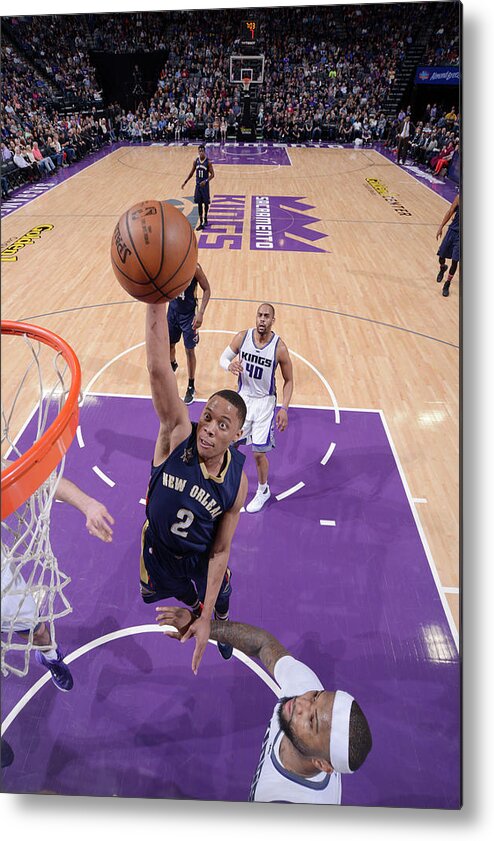 Tim Frazier Metal Print featuring the photograph Tim Frazier by Rocky Widner