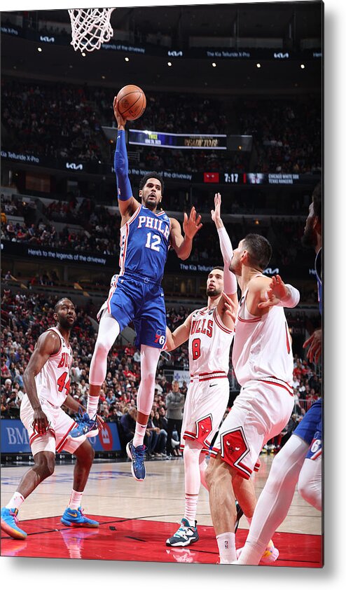 Tobias Harris Metal Print featuring the photograph Tobias Harris #1 by Jeff Haynes