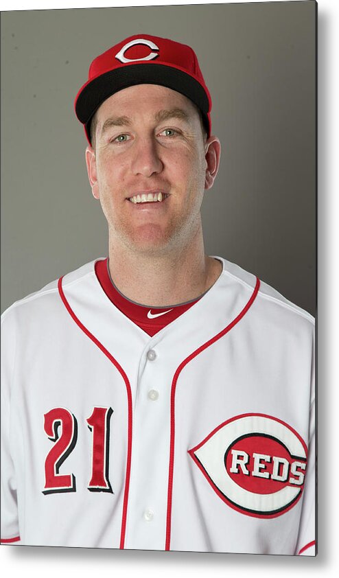 People Metal Print featuring the photograph Todd Frazier by Mike Mcginnis