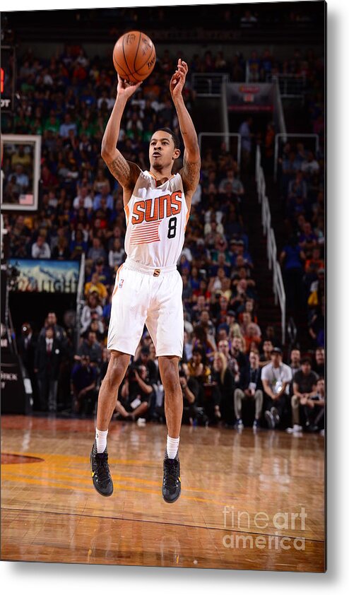 Nba Pro Basketball Metal Print featuring the photograph Tyler Ulis by Barry Gossage