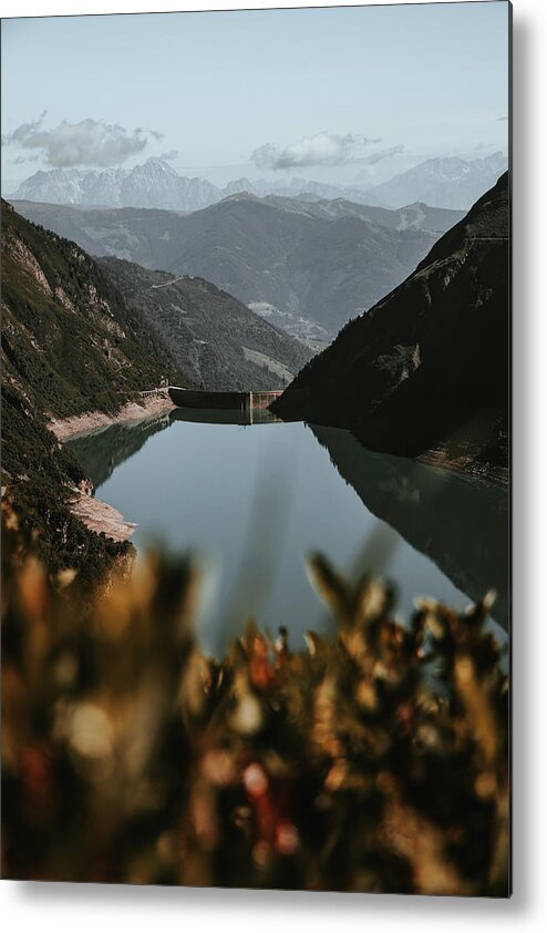Adventure Metal Print featuring the photograph Wasserfallboden dam #1 by Vaclav Sonnek