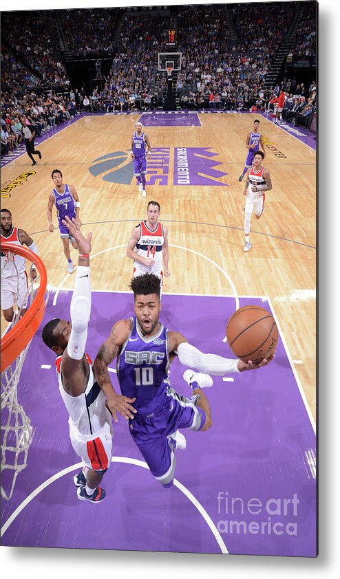 Frank Mason Iii Metal Print featuring the photograph Frank Mason #10 by Rocky Widner