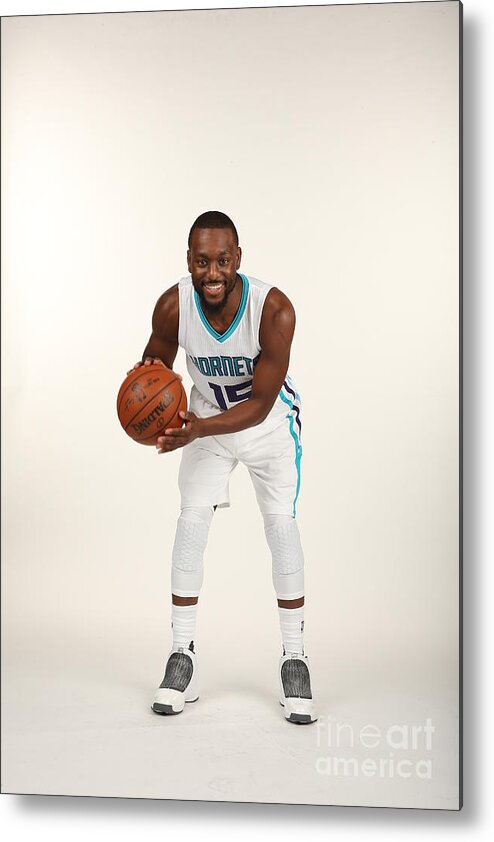 Media Day Metal Print featuring the photograph Kemba Walker by Kent Smith