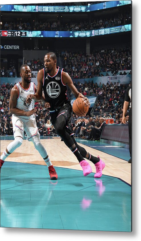 Kevin Durant Metal Print featuring the photograph Kevin Durant #10 by Andrew D. Bernstein