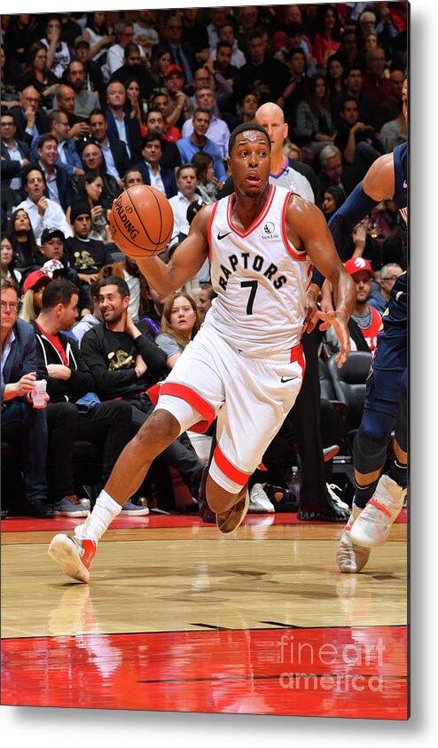 Kyle Lowry Metal Print featuring the photograph Kyle Lowry by Jesse D. Garrabrant