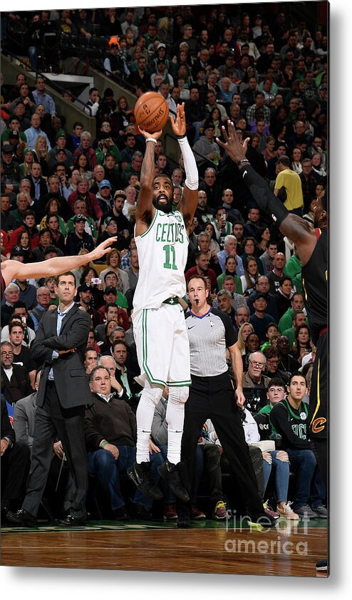 Kyrie Irving Metal Print featuring the photograph Kyrie Irving by Brian Babineau