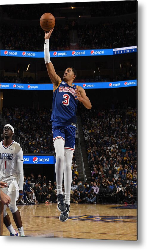 Sports Ball Metal Print featuring the photograph LA Clippers v Golden State Warriors by Noah Graham