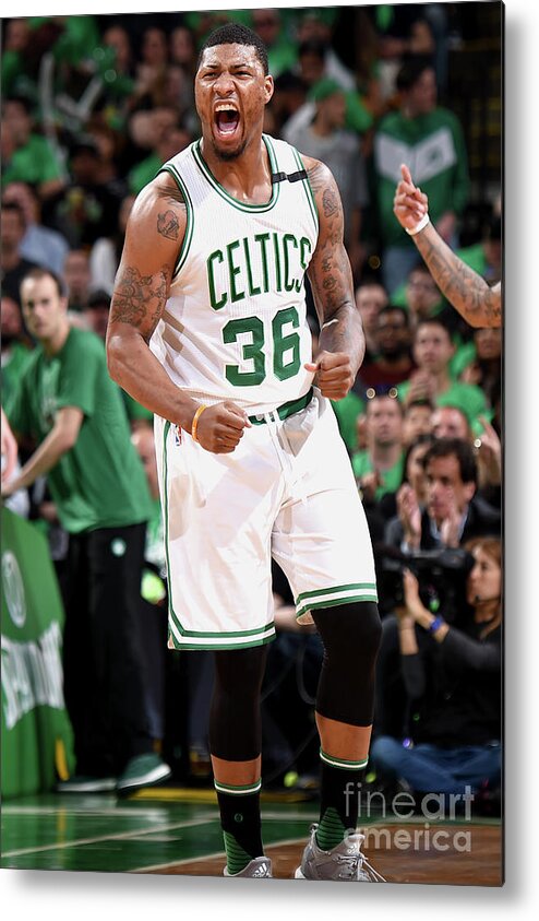 Marcus Smart Metal Print featuring the photograph Marcus Smart #10 by Brian Babineau