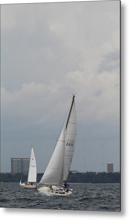  Metal Print featuring the photograph The race #114 by Jean Wolfrum